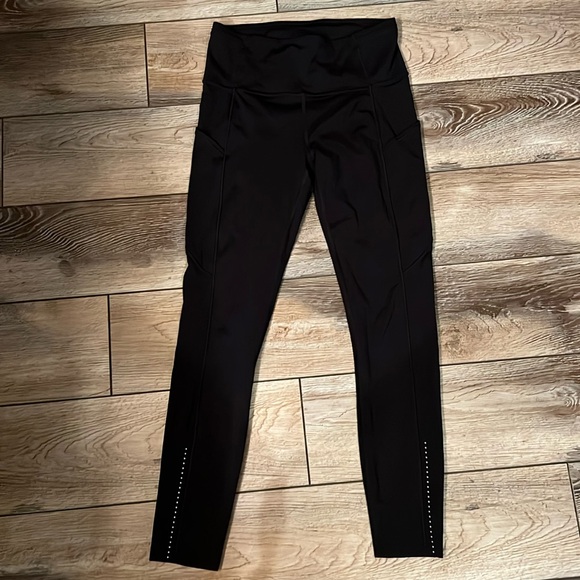 lululemon athletica Pants - Lululemon leggings with reflective on the bottom